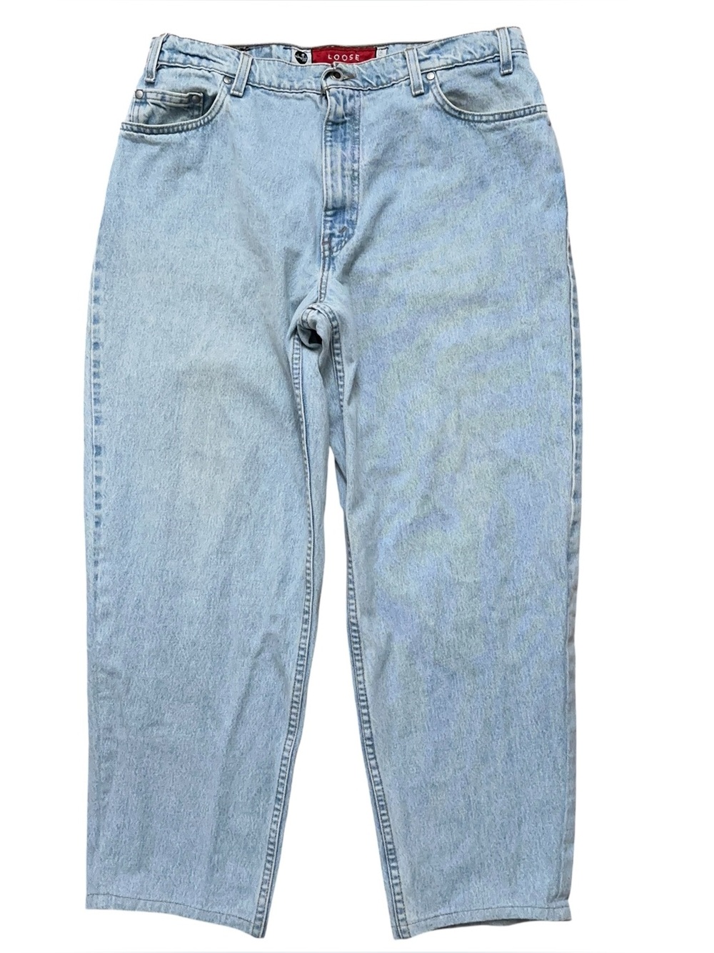 Levi's Silver Tab Denim Jeans Mens 36x32 (Fits 36x30) Loose Baggy Blye VTG 90s